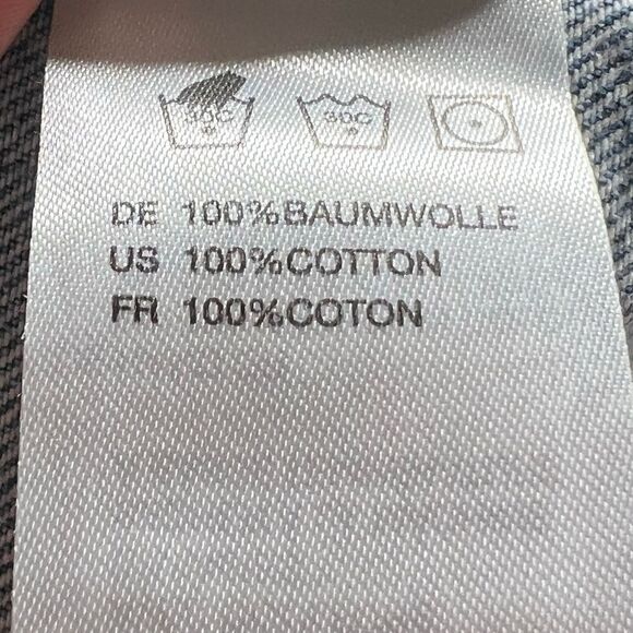 Articles of Society | NWT Denim Skirt Slightly Distressed with a Raw Hem - Picture 5 of 5